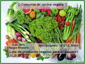 El ganador del concurso de cocina vegana se hará con una cesta de productos valorada en más de 70 euros